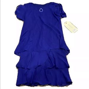Coldwater creek dress. Royal blue. Small, runs lge